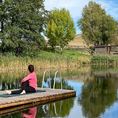 Apartamento Großzügige Mit Sauna, Kamin, Xl-tafel Für Gruppen Großharthau
